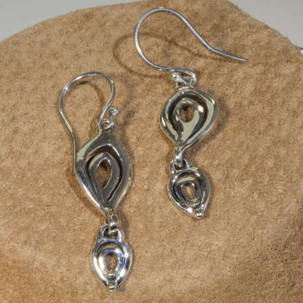 Leaf Link Earrings