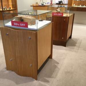 Blonde Display Pedestal