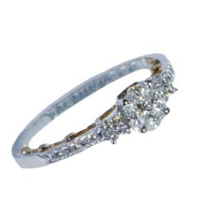 Diamond 18Kt White Gold Ring
